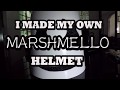 I Made Marshmello helmet | PARTY LIKE MARSHMELLO