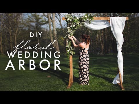 DIY WOODEN ARCH - PERFECT FOR WEDDINGS! DIY WOODEN ARCH - PERFECT FOR WEDDINGS!