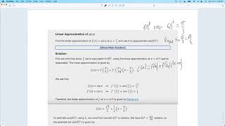 Linearization Example 2