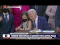 president biden awards congressional gold medals to us capitol police