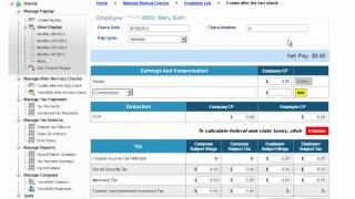 1st Time User- E-Smart Payroll