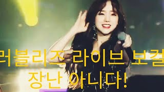 러블리즈 라이브 보컬은 장난 아니다