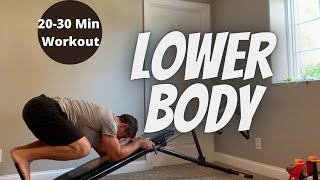 20 - 30 Min Lower Body (Legs) Workout with Total Gym / Ultimate Body Works