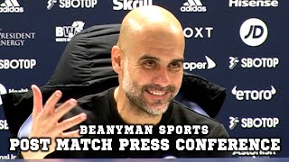 'A PRIVILEGE AND HONOUR to try to win back to back 4 EPL's in 5 years!' | Leeds 0-4 Man City | Pep