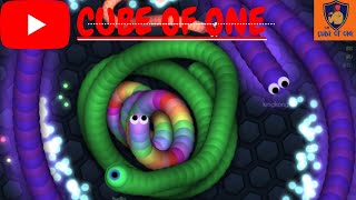 WormsZone.io 001 Slither Snake Top 01 /Best WormsZoneio Epic Gameplay! [GOT CIRCLED]