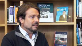 Sébastien Vernay, Welcome Desk of the UNOG Library, on the Library’s history and services