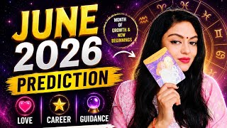 Based On your DOB ✨ What's coming for you in the month of JUNE 2026♥️ | Health | Love| Career ⏳