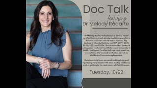 Doc Talk with Dr Melody Obesity Med Expert on GLP-1 \u0026 Cellular Activation