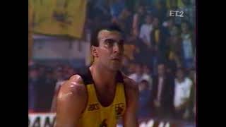 Galis vs Maccabi Tel Aviv | 39 PTS (01.02.1990) Euroleague