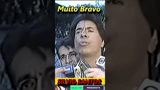 Silvio Santos, muito bravo com a imprensa  em 1989   #shorts