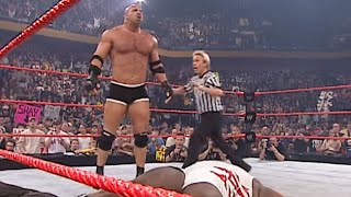 Goldberg Vs Mark Henry Raw Oct 6 2003