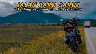 Jalan baru Kadungora Leles Garut yang membelah gunung dan sawah | JALAN ALTERNATIF MENUJU GARUT #9