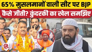 Kundarki Bypoll Election Result: Muslims वाली सीट पर BJP का रिकॉर्ड | Ramveer Singh | Haji Rizwan