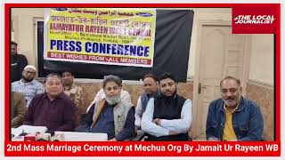 2nd Mass Marriage Ceremony at Mechua Org By Jamait Ur Rayeen WB