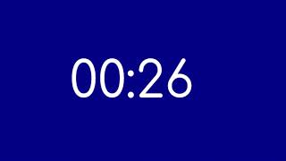 30 Seconds Dark Blue Timer