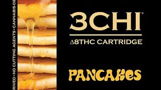 19%Delta8THC VAPE Cart:PANCAKES by 3CHI REVIEW