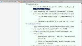 Tutorial 4 - Multiple linear regression - Part 3 - Assumptions