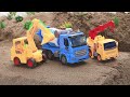 mega rc trucks rc heavy haulage transport rc volvo lesu bl71 rc wheel loader dozer mega trucks