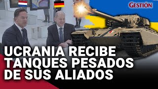 UCRANIA recibe TANQUES PESADOS de sus aliados occidentales para ENFRENTAR LA INVASIÓN RUSA