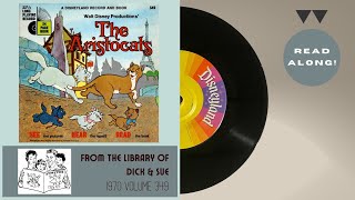 The Aristocats (1970) | Disneyland Little Long-Playing Record 349 | Read-Along Vinyl Record