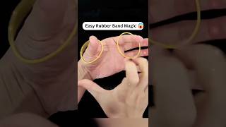 Rubber Magic Trick 🤯🎩😱 #youtubeshorts #viral #shorts