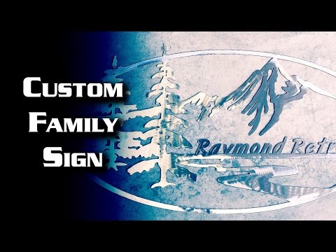 Custom Family Sign -- Based on my website logo Custom Family Sign -- Based on my website logo