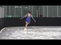 Isabella Delcourt | Novice Women Free Skate | 2025 Midwestern Sectional Singles Final