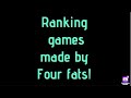 Ranking games from Four Fats!