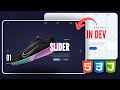 Create A Slider Effects for Shoes Using HTML CSS & Javascript
