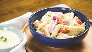 Easy CUCUMBER PASTA SALAD Recipe | Recipes.net