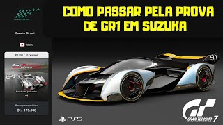 Como vencer a prova Protótipos Gr1 de Suzuka no Gran Turismo 7 #gt7 #racing #ps5 #gameplay