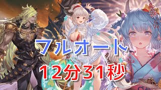 【グラブル】ベルゼバブHL 風バブソロ フルオート 【12分31秒】