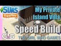 The Sims Freeplay- Speed Build: My Private Island Villa The Sims Freeplay- Speed Build: My Private Island Villa