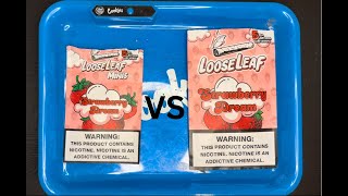 Loose Leaf VS Loose Leaf Mini Strawberry Dream Edition