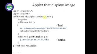 Java Applet Image and Sound