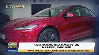 #BalitangA2Z | KAUNA-UNAHANG TESLA FLAGSHIP STORE SA PILIPINAS, BINUKSAN NA