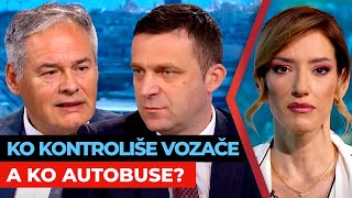 Ko kontroliše vozače, a ko autobuse? | Goran Aleksić i Mirko Koković | URANAK1