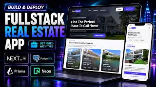 Build & Deploy a Fullstack Real Estate Marketplace | Next.js 16, Prisma & PostgreSQL