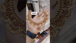 #trending #onegramgoldjewellery #pooja #wedding #bridalsets wholesale #latest #offersales #