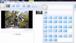 Demo of Windows Movie Maker Pan and Zoom Effect