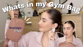 WHATS IN MY BAG | My Gym Bag Essentials | Lululemon cross over 2023