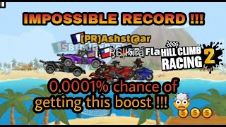 IMPOSSIBLE RECORD !!! Daily Race Sand in Swimsuit | Hill Climb Racing 2