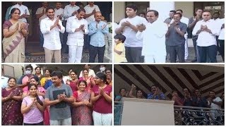 #INQUILAB TV #Celebrities Claps For #Janata #Curfew || CM KCR  || CM YS Jagan ||