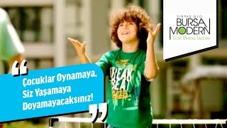 Sinpaş GYO / Bursa Modern'de Çocuklar Oynamaya, Siz Yaşamaya Doyamayacaksınız!