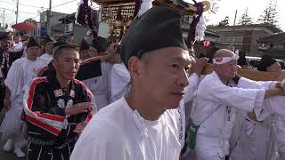 神幸祭 供奉行列　御仮屋に到着！　石岡のおまつり2019 初日　C0059