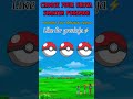 Choose Your Unova Starter Pokemon 💥|| POKE L ROHIT || #shorts #pokemon #viral #youtubeshorts#pikachu