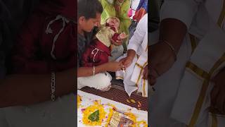 😍rice ceremony ❤️ full video link in description#celebration#eating #annaprasann#shorts#reels #short