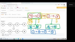 Leetcode 148. Sort List. Fast & Slow Pointers. Python