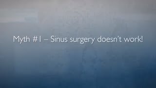 Sinus Surgery Myths | Murray Ramanathan, M.D.