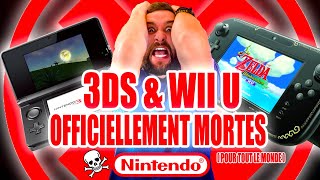 NINTENDO : CONSOLES MORTES OFFICIELLEMENT 😱❌ 3DS \u0026 WII U, c'est FINI !! ( à partir du 27 mars 2023 )